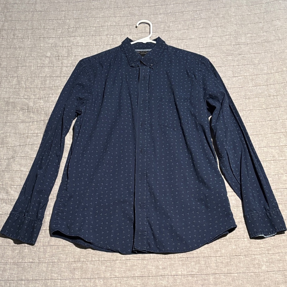 Banana Republic Dark Blue Soft Wash Shirt